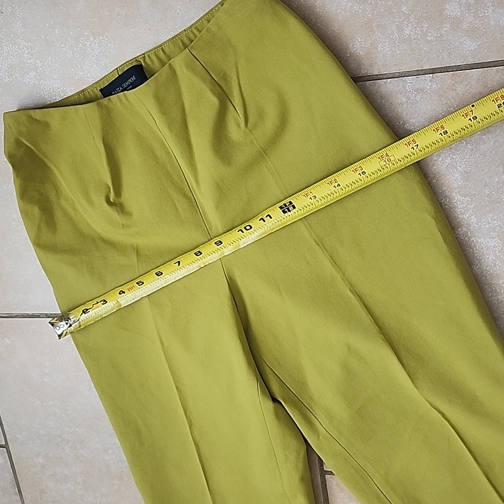 Piazza Sempione Green New Cropped Pants Size Small - Picture 7 of 11